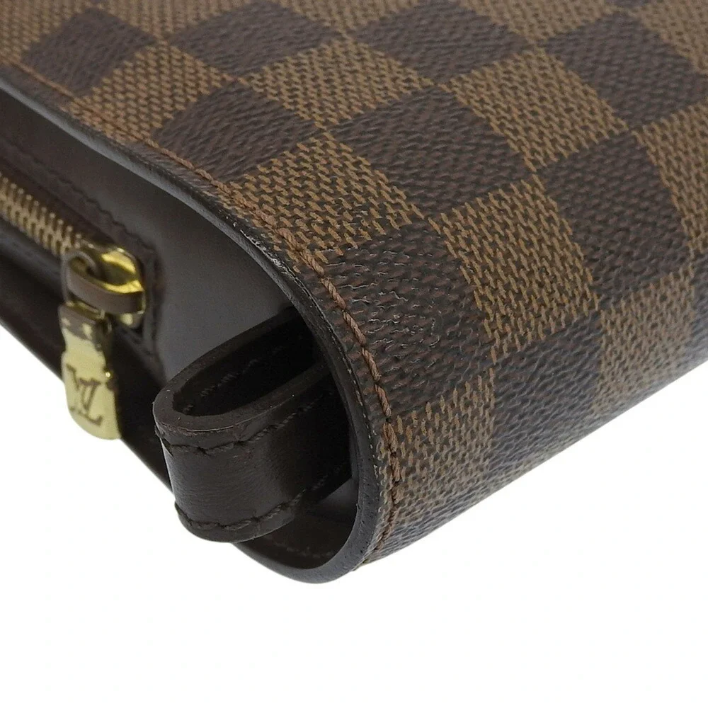 LOUIS VUITTON Brown Damier Clutch Bag
